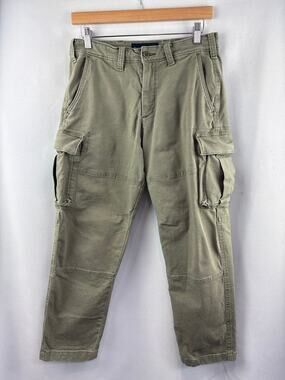 Men’s American Eagle Size 30x30 Army Green Cargo Jeans